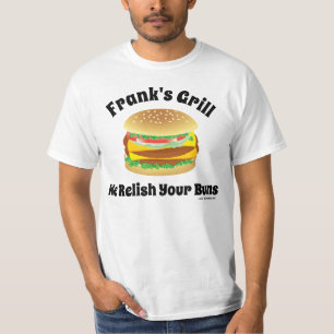 Wir entspannen Ihre Brötchen Funny Hamburger T-Shirt