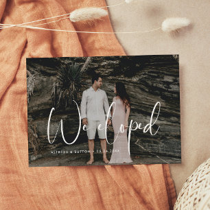 Wir entwickelten ein elegantes und modernes Foto Ankündigung