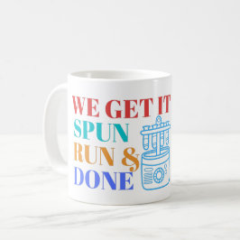 WIR ERHALTEN ES SPUN UND TUN - LABLIFE KAFFEE TASS KAFFEETASSE