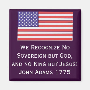 Wir erkennen keinen Souverän außer Gott und keinen Magnet