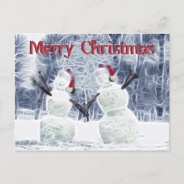 Wir erreichen, um Ihnen zu wünschen.. Postkarte (Vorderseite)