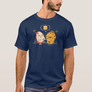 Wir erwarten Ei und McMuffin T-Shirt
