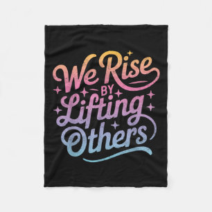 Wir erwecken Motivierend Inspirationsfreundlichkei Fleecedecke