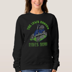 Wir fahren am Morgengrasmäher und machen Lachs Day Sweatshirt