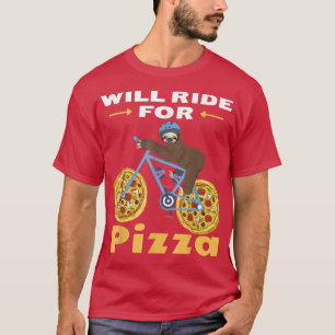 Wir fahren für Pizzeria Funny für Slots und Bike-L T-Shirt