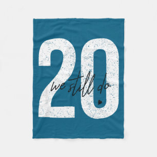 Wir feiern noch immer 20 Jahre Ehe - 20. Hochzeits Fleecedecke