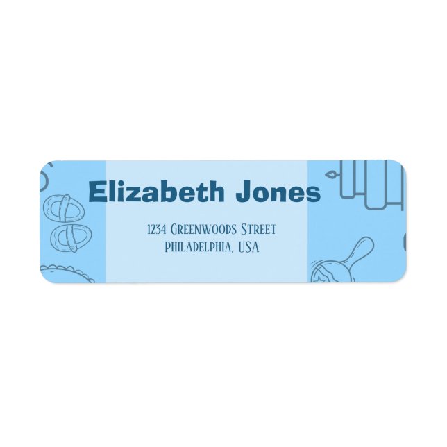 "Wir feiern unseren kleinen Prinzen auf dem Weg (Vorne)