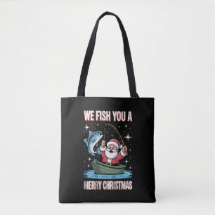 Wir fischen Ihnen ein frohes Weihnachtsfest Fische
