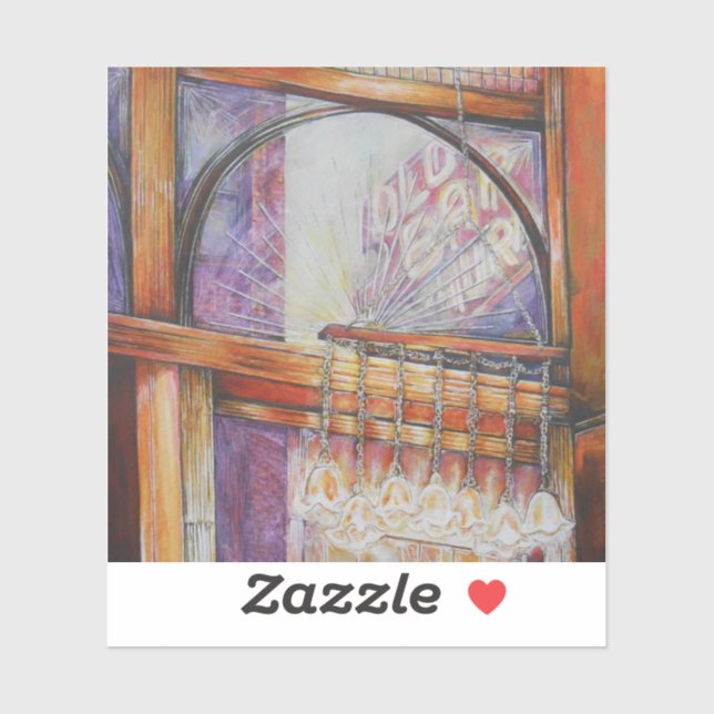 Wir fliegen alle durch das gleiche Licht. Aufkleber (Blatt)