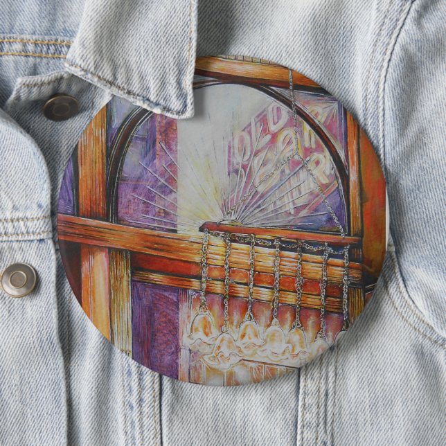 Wir fliegen alle durch das gleiche Licht. Button (Beispiel)