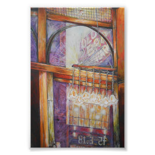 Wir fliegen alle durch das gleiche Licht. Fotodruck