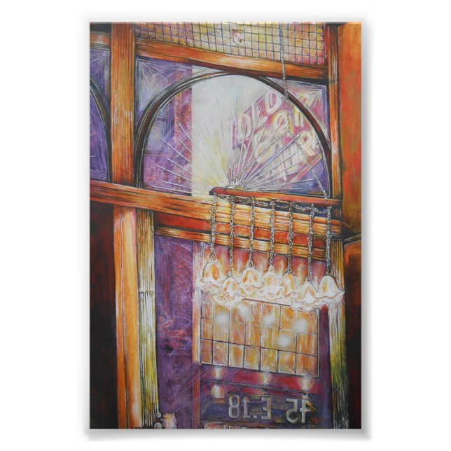 Wir fliegen alle durch das gleiche Licht. Fotodruck (Vorne)