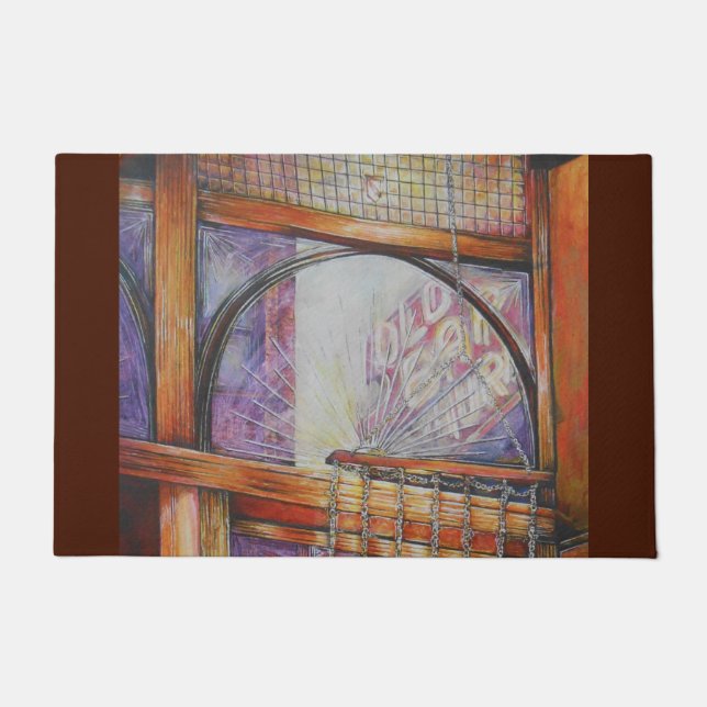 Wir fliegen alle durch das gleiche Licht. Fußmatte (Vorderseite)