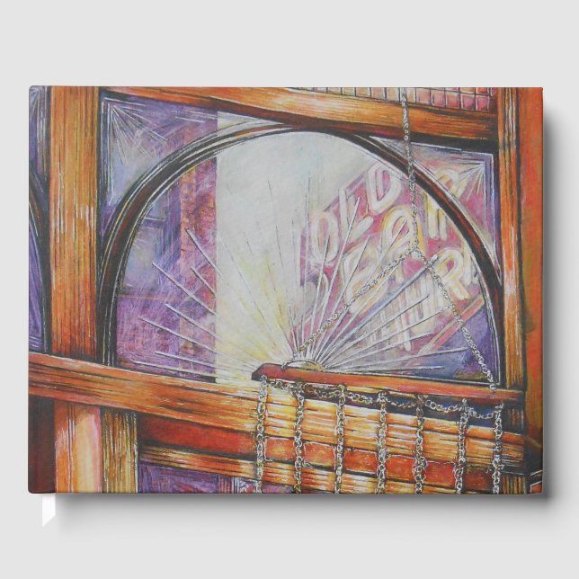 Wir fliegen alle durch das gleiche Licht. Gästebuch (Vorderseite)