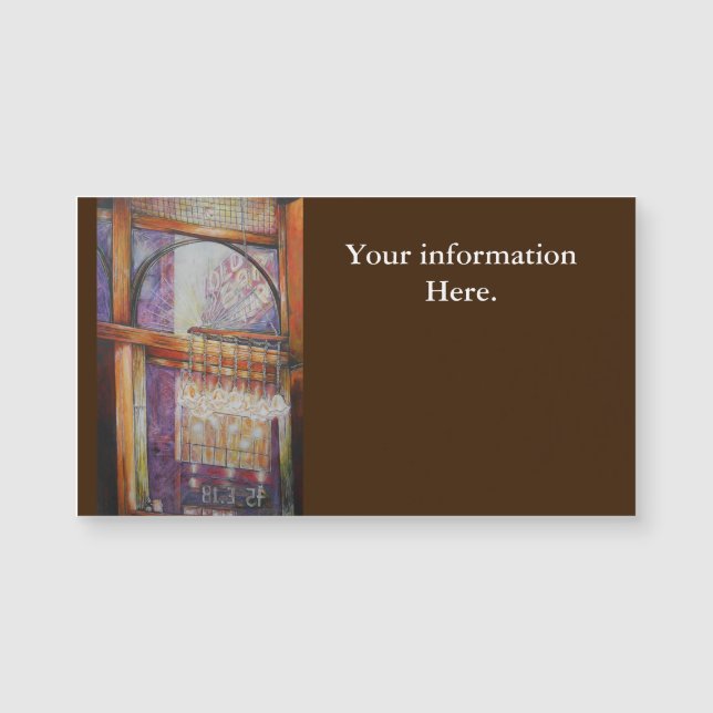 Wir fliegen alle durch das gleiche Licht. Magnetkarte (Vorderseite)