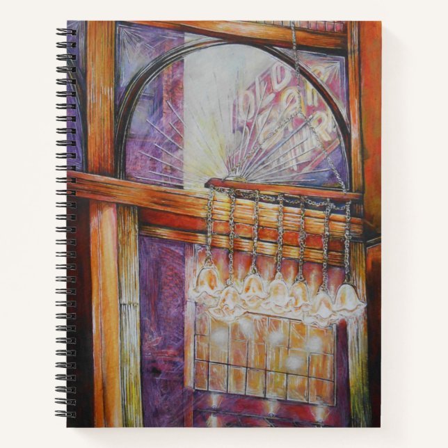 Wir fliegen alle durch das gleiche Licht. Notizbuch (Vorderseite)