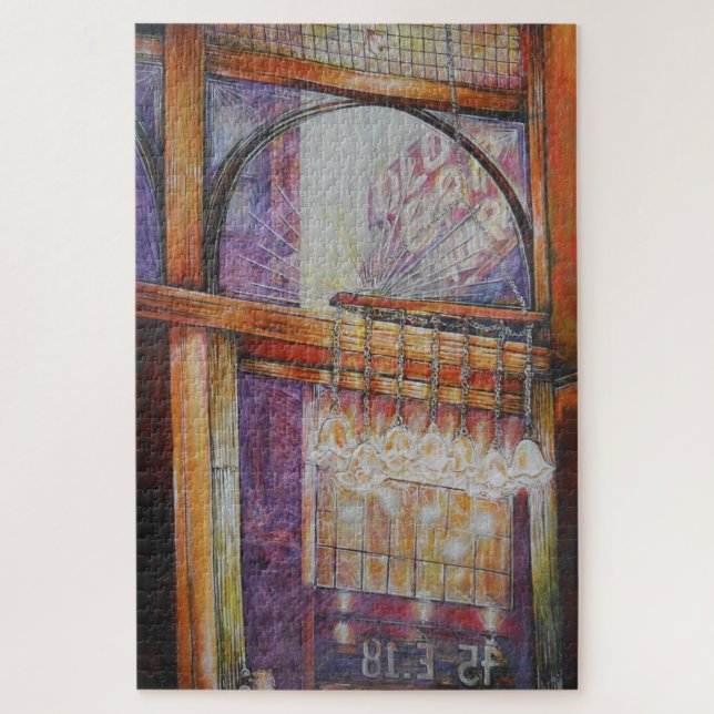 Wir fliegen alle durch das gleiche Licht. Puzzle (Vertikal)