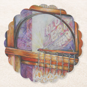 Wir fliegen alle durch das gleiche Licht. Untersetzer