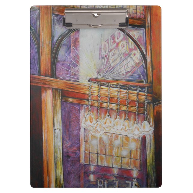 Wir fliegen alle Motten um das gleiche Licht. Klemmbrett (Vorderseite)