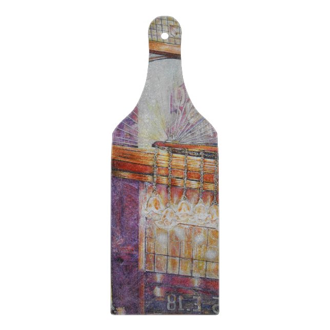 Wir fliegen alle Motten um das gleiche Licht. Schneidebrett (Vorderseite)