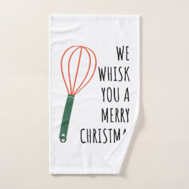 Wir flüstern Ihnen ein frohes Weihnachtsfest - Bac Handtuch