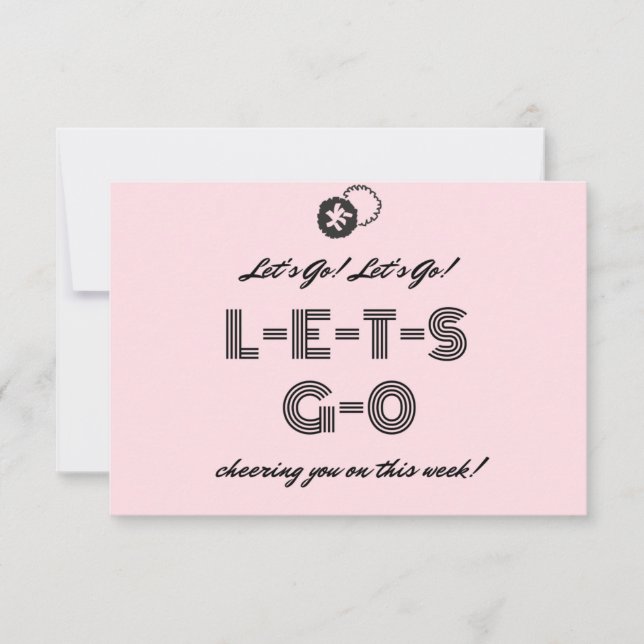 Wir freuen uns auf Sie - Chemo Cards of Encouremen Einladung (Vorderseite)