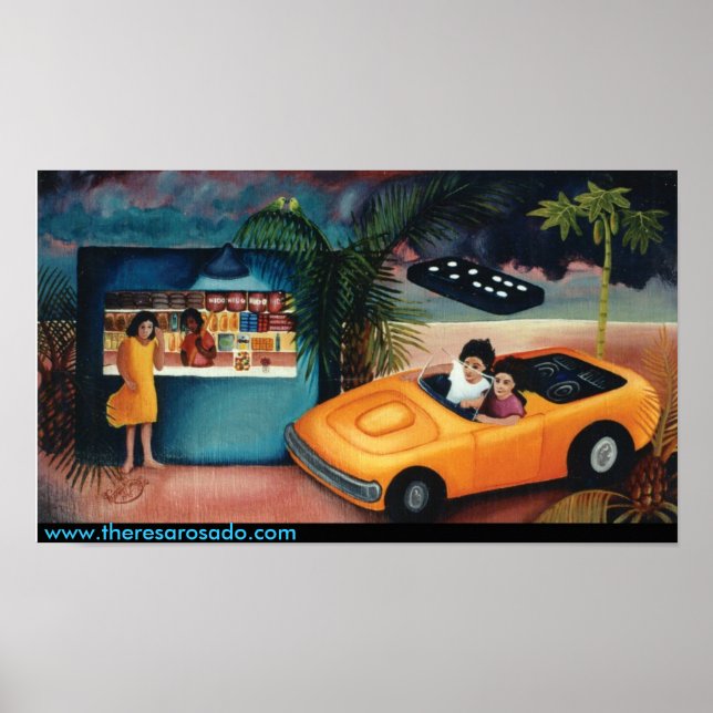 Wir fuhren die ganze Nacht "Manejamos to do noche" Poster (Vorne)