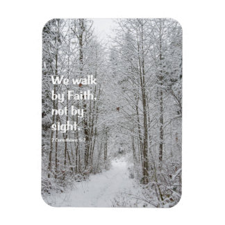 Wir gehen durch den Glauben Magnet