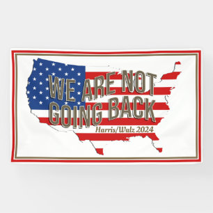 Wir gehen nicht zurück in die USA Banner
