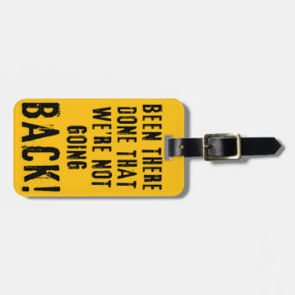 Wir gehen nicht zurück zum Gepäckanhänger