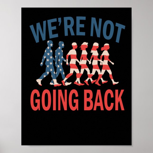Wir gehen überhaupt nicht zurück poster (Vorne)