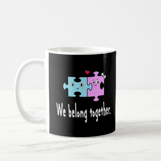 Wir gehören zusammen kaffeetasse (Links)