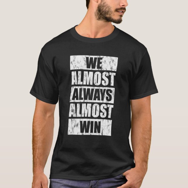 Wir gewinnen fast immer Funny Vikball T-Shirt (Vorderseite)