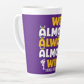 Wir gewinnen fast immer Wikingerfußball Milchtasse
