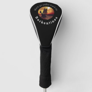 Wir gingen auf dem Barkentiner zurück Golf Headcover
