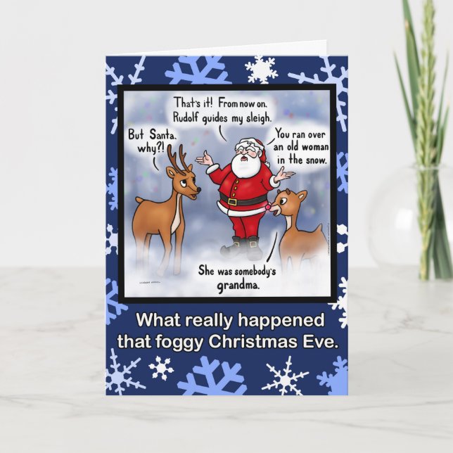 Wir glauben feiertagskarte (Vorderseite)