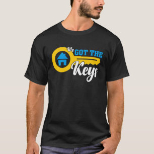 Wir Got die Schlüssel, die wir kauften ein Haus ne T-Shirt