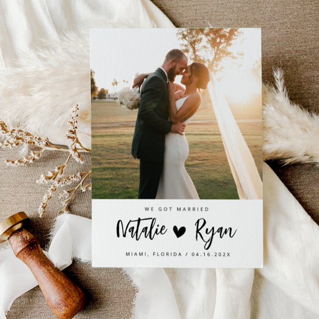 wir got verheiratete benutzerdefinierte Foto Hochz (Von Creator hochgeladen)