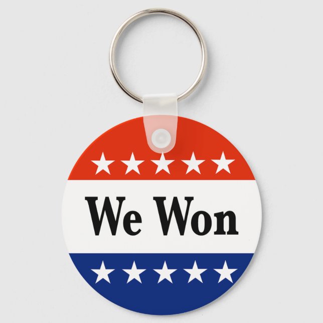 Wir haben 2026 Wahlen gewonnen Schlüsselanhänger (Vorderseite)