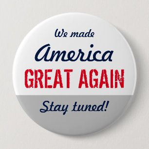 Wir haben Amerika wieder zu einer ganz eigenen Erk Button