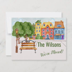 Wir haben das bunte Stadtleben verschoben Ankündigung