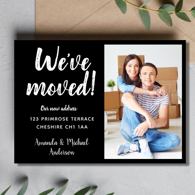 Wir haben das Foto "Adresswechsel" modernisiert Ankündigung (Von Creator hochgeladen)