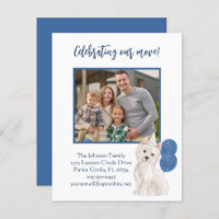 Wir haben das Foto der Familie Westie umgezogen