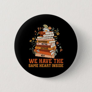 Wir haben das gleiche Herz Black History Month Afr Button