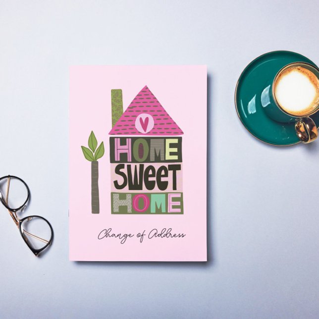 Wir haben den Adressenwechsel in skurrilen Schrift Ankündigung (Von Creator hochgeladen)