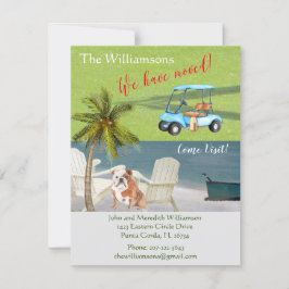 Wir haben den englischen Bulldog Ocean Beach Move Ankündigung