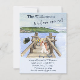 Wir haben den Hund-See-Bootssteg verschoben Ankündigung