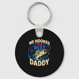Wir haben den Papa-Vintage-Angler-Entwurf gehakt Schlüsselanhänger
