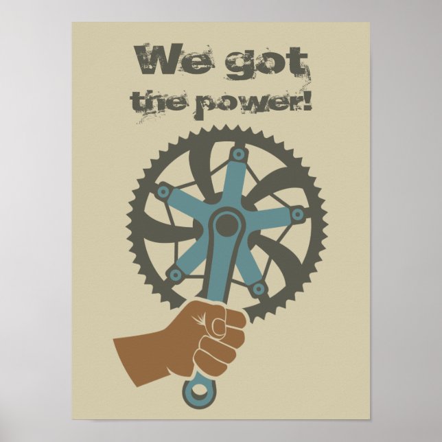 Wir haben den Power got Poster (Vorne)
