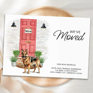 Wir haben den Rottürhund des Deutschen Schäferhund Ankündigung